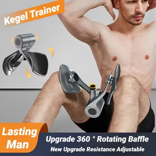 Kegel Fitness Equipment for Home Use - Pelvic Muscle Trainer and Buttock Strengthening Device for Men